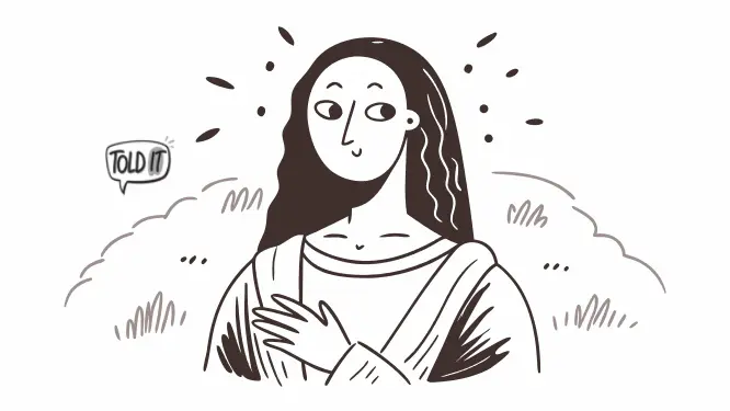 Mona Lisa’s Indifference