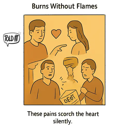 Burns Without Flames