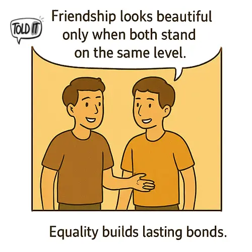 Equality builds lasting bonds