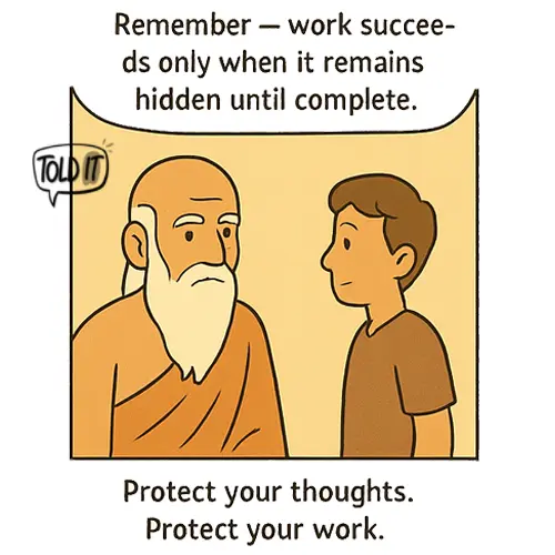 Protect your thoughts. Protect your work.