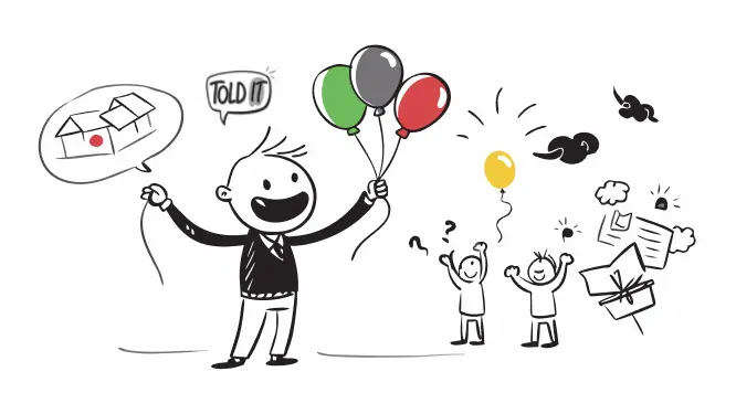 The Balloon Seller and the Power Within