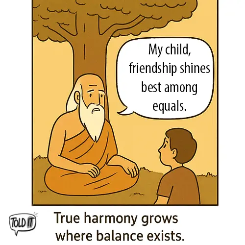 True harmony grows where balance exists